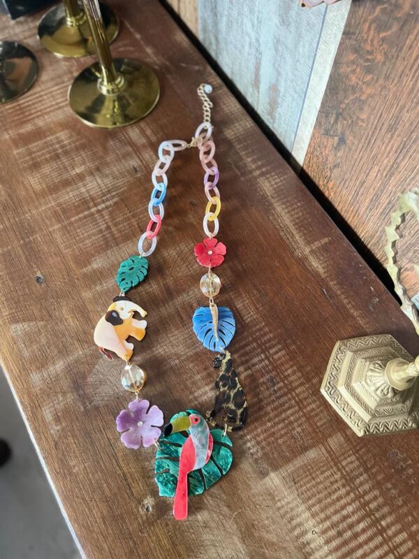 COLAR  HANDMADE LINHA TROPICAL